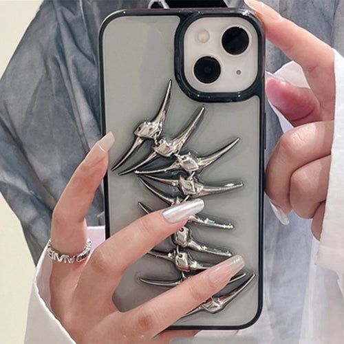 Boogzel Apparel Metal Fish Clear IPhone Case