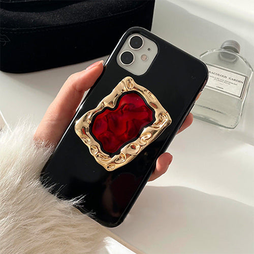 Boogzel Apparel Metal Gem iPhone Case