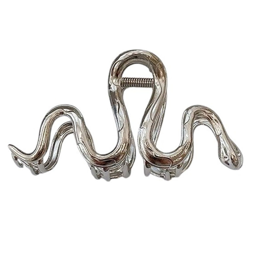Boogzel Apparel Metallic Snake Hair Claw