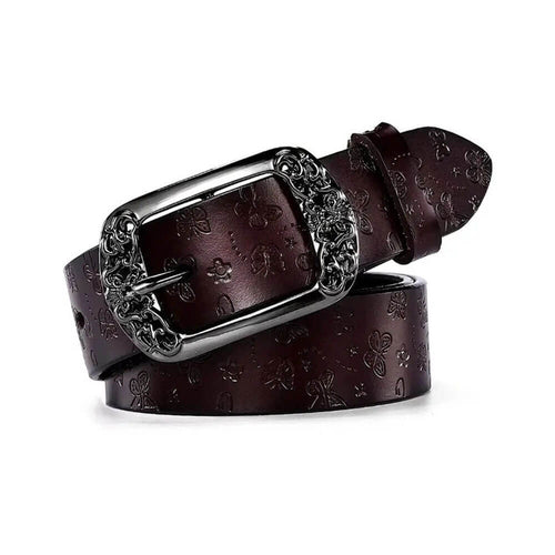 Boogzel Apparel Midnight Butterfly Western Belt