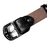 Boogzel Apparel Midnight Butterfly Western Belt, view 3