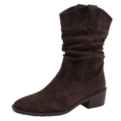 Boogzel Apparel Midnight Paris Slouch Boots