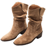 Boogzel Apparel Midnight Paris Slouch Boots, view 2