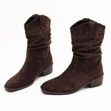Boogzel Apparel Midnight Paris Slouch Boots, view 4