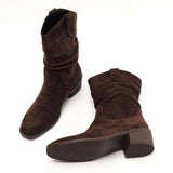 Boogzel Apparel Midnight Paris Slouch Boots, view 5