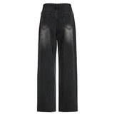 Boogzel Apparel Midnight Rhinestone Baggy Jeans, view 5