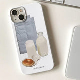 Boogzel Apparel Milk & Donut iPhone Case, view 4