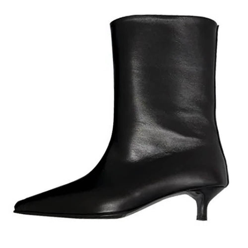 Boogzel Apparel Minimalist Aesthetic Ankle Boots
