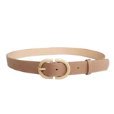 Boogzel Apparel Minimalist Aesthetic Buckle Belt, view 2