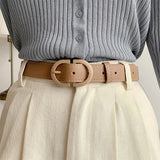 Boogzel Apparel Minimalist Aesthetic Buckle Belt, view 4