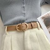 Boogzel Apparel Minimalist Aesthetic Buckle Belt, view 5