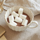 Boogzel Apparel Minimalist Aesthetic Ceramic Cup, view 3