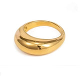 Boogzel Apparel Minimalist Aesthetic Couple Rings, view 2