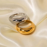 Boogzel Apparel Minimalist Aesthetic Couple Rings, view 5