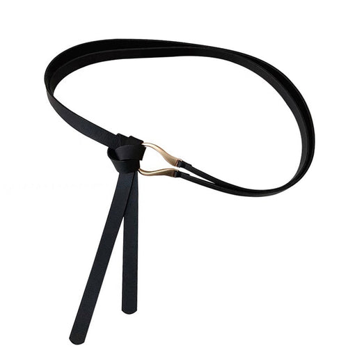 Boogzel Apparel Minimalist Aesthetic Leather Belt