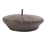 Boogzel Apparel Minimalist Aesthetic Leather Beret Hat, view 2