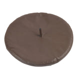 Boogzel Apparel Minimalist Aesthetic Leather Beret Hat, view 3