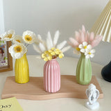 Boogzel Apparel Minimalist Aesthetic Pastel Flower Vase, view 2