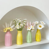 Boogzel Apparel Minimalist Aesthetic Pastel Flower Vase, view 3