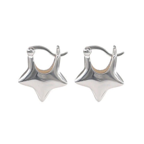 Boogzel Apparel Minimalist Aesthetic Star Earrings