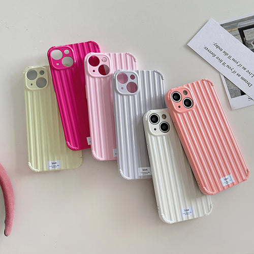 Boogzel Apparel Minimalist Aesthetic Striped iPhone Case