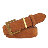 Boogzel Apparel Minimalist Aesthetic Suede Belt, view 4