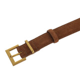 Boogzel Apparel Minimalist Aesthetic Suede Belt, view 5