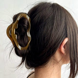 Boogzel Apparel Minimalist Cloud Shaped Hair Claw, view 2
