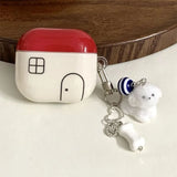 Boogzel Apparel Minimalist House AirPods Case, view 4
