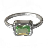 Boogzel Apparel Minimalist Rectangular Ring, view 3