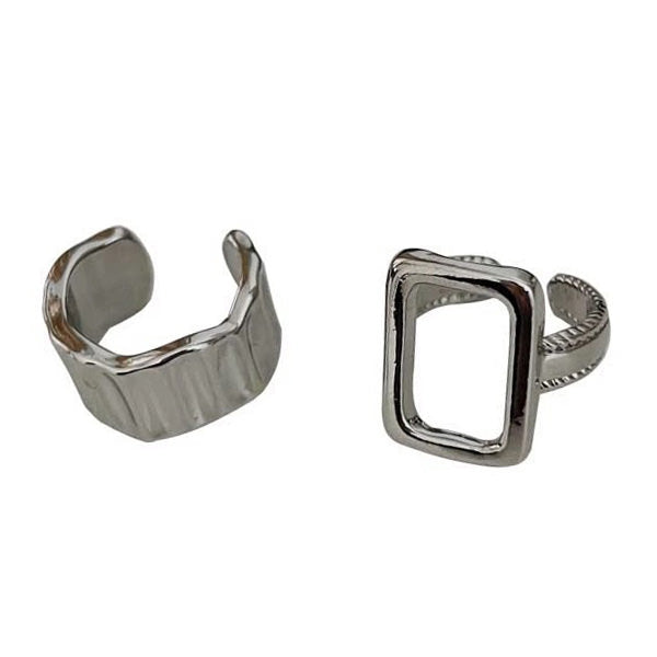 Boogzel Apparel Minimalist Ring Set