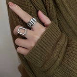 Boogzel Apparel Minimalist Ring Set, view 2