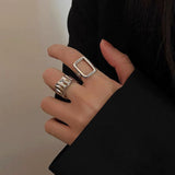 Boogzel Apparel Minimalist Ring Set, view 5