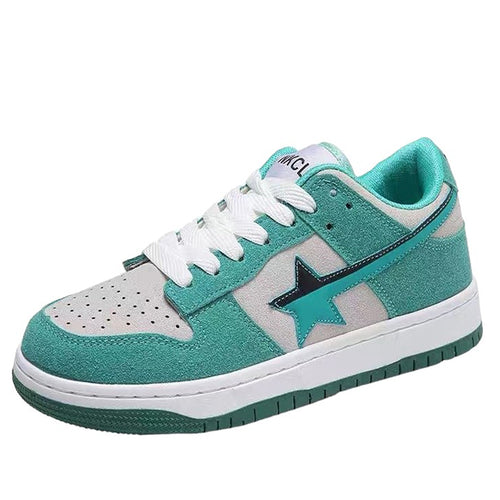 Boogzel Apparel Mint Green Star Sneakers