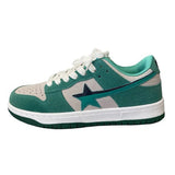 Boogzel Apparel Mint Green Star Sneakers, view 4
