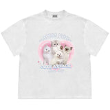 Boogzel Apparel Miss You Cat Attack T-Shirt, view 2