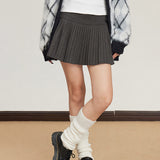 Boogzel Apparel Missed Calls Pleated Skirt, view 5
