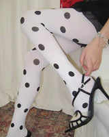Boogzel Apparel Missed Calls Polka Dot Tights, view 3