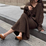 Boogzel Apparel Mocha Sweater & Skirt Co-Ord, view 6