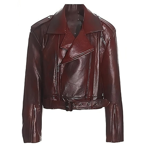Boogzel Apparel Model Behavior 90s Style Moto Jacket