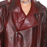 Boogzel Apparel Model Behavior 90s Style Moto Jacket, view 4