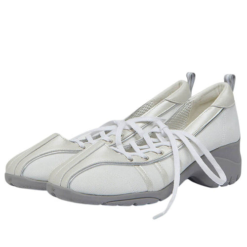 Boogzel Apparel Model Behavior Lace Up Ballet Heeled Sneakers