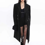Boogzel Apparel Model Behavior Long Coat, view 5