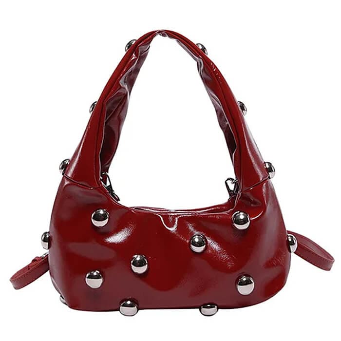 Boogzel Apparel Model Off Duty Studded Bag