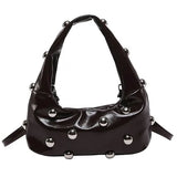 Boogzel Apparel Model Off Duty Studded Bag, view 2