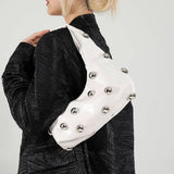 Boogzel Apparel Model Off Duty Studded Bag, view 4