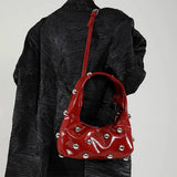 Boogzel Apparel Model Off Duty Studded Bag, view 6