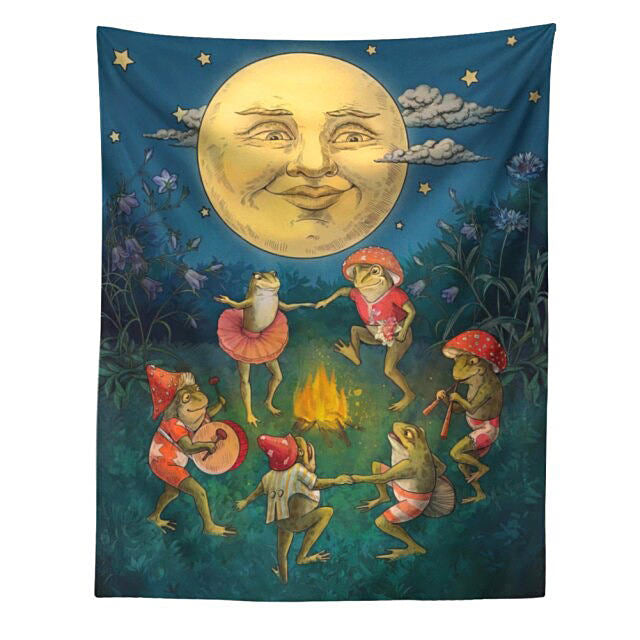 Boogzel Apparel Dancing Under the Moonlight Tapestry