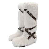 Boogzel Apparel Moon Walk Furry Boots, view 3