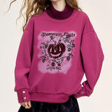 Boogzel Apparel Moonlight Flight Printed Sweatshirt, view 2